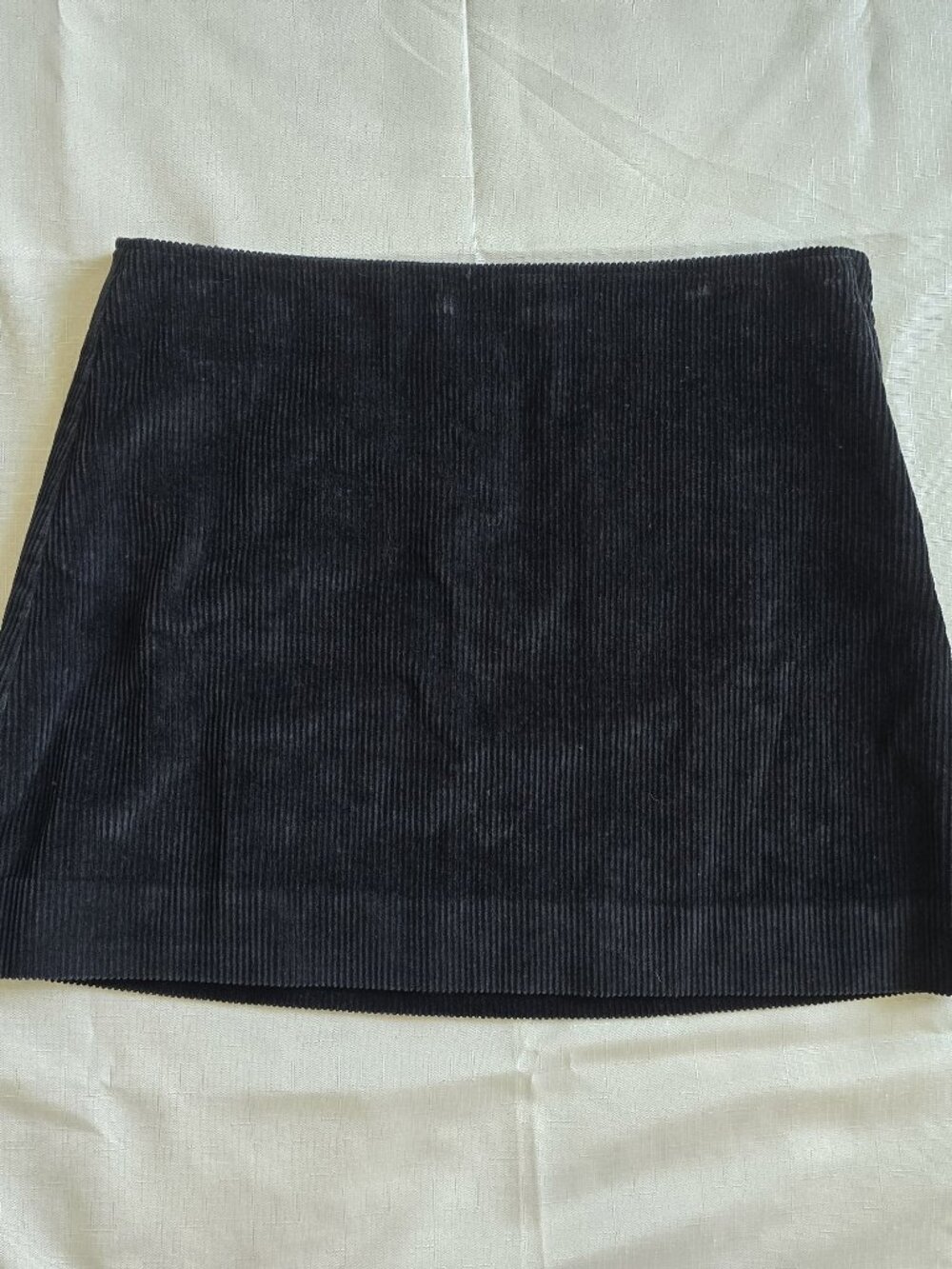 ALEXA CHUNG x MADEWELL Corduroy Mini Skirt Charcoal NWT Size 6